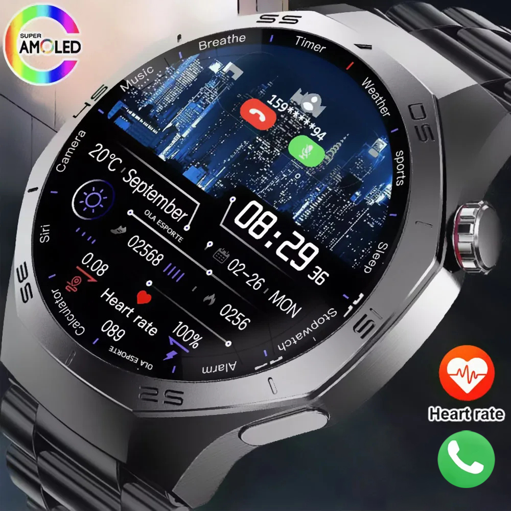 Smartwatch Custom - IYTSFT 2026 新型スマートウォッチ 1.52インチHDゲームダイヤル ワイヤレス充電 Bluetooth通話
