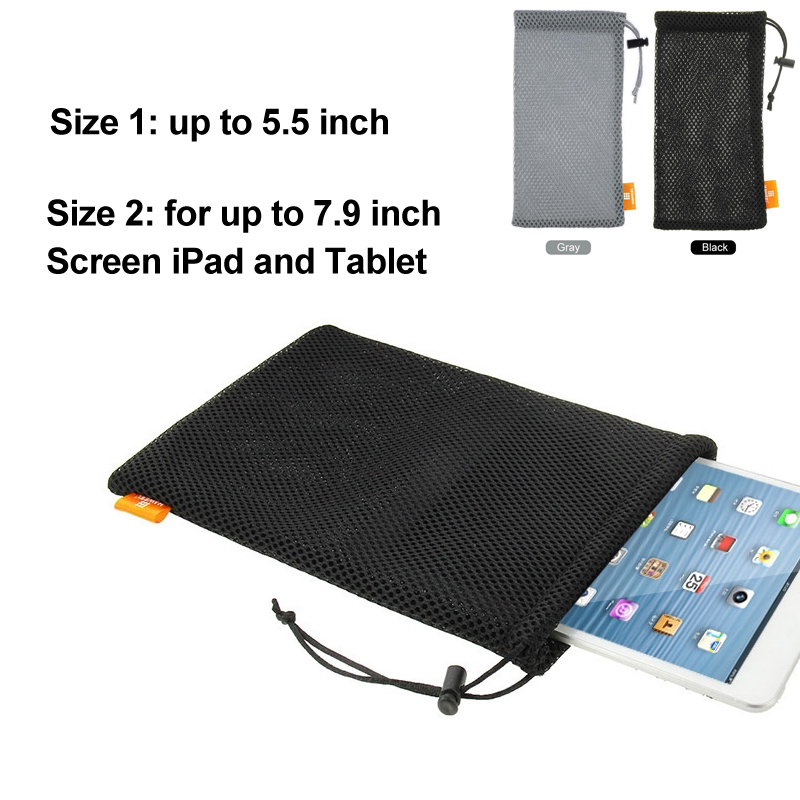Smart Accessories - HAWEEL スマートフォン用ポーチバッグ／モバイルバッテリーおよびその他のアクセサリー用。対応サイズは、5.5インチまでのスマートフォン、7.9インチまでの画面サイズのiPadやタブレット。