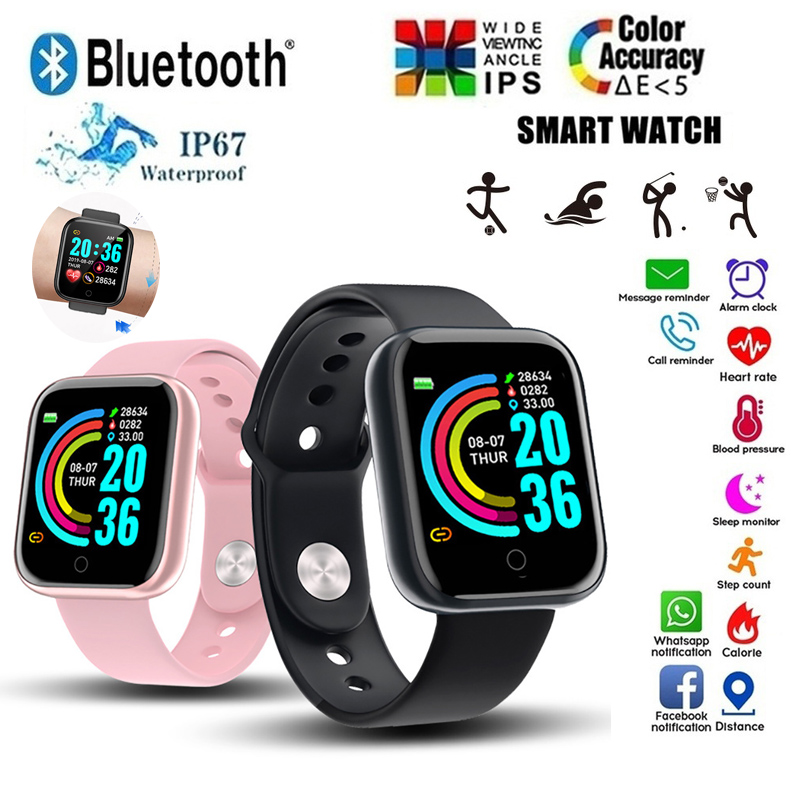 D20スマートウォッチ防水フィットネストラッカー心拍数モニタ - Smartwatch X12 のレビューと価格