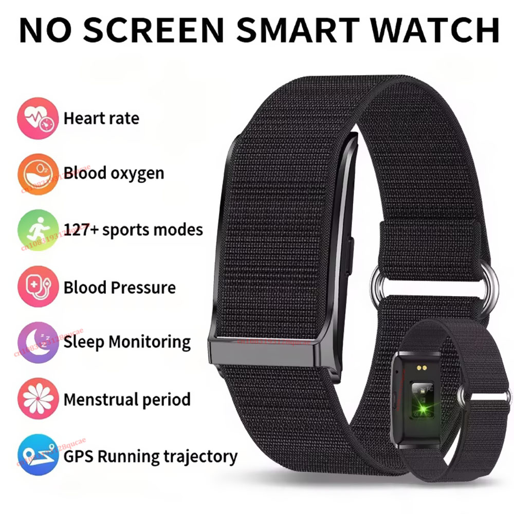 新しいスクリーンなしスマートウォッチ男性アウトドアスポーツフ - Smartwatch X12 のレビューと価格