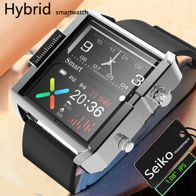コネクテッドウォッチT9,ハイブリッドリストバンド,防水,心 - Smartwatch Custom のレビューと価格