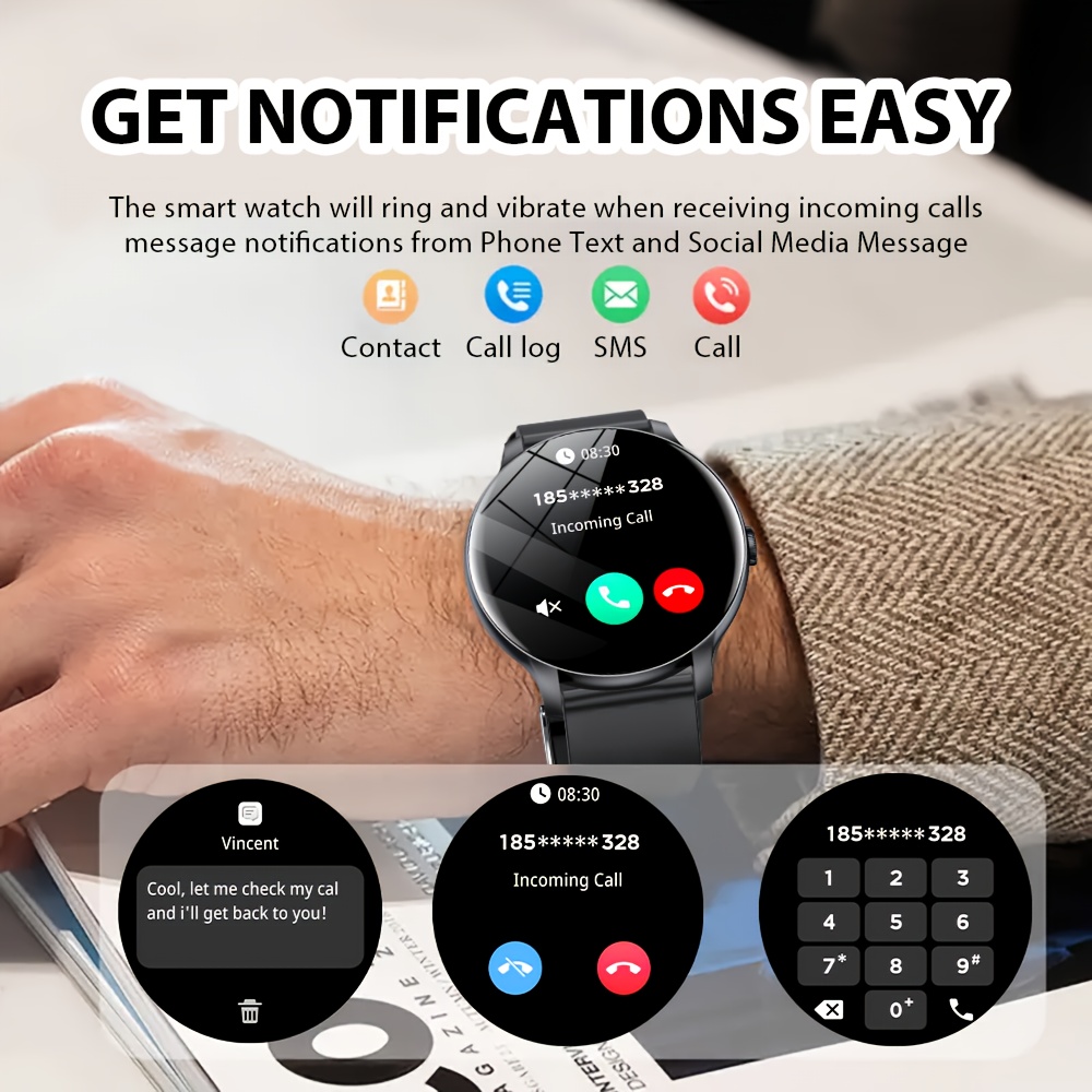 LAXASFIT 2026 スマートウォッチ 1.52インチ - Smartwatch Custom のレビューと価格