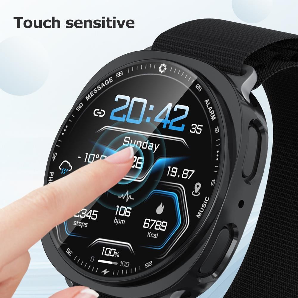 ソフト TPU ケースとフィルム付きサムスンギャラクシーウォ - Samsung Smartwatch Accessories のレビューと価格