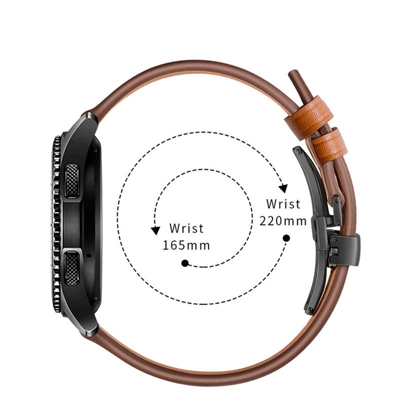 20 ミリメートル 22 ミリメートル革バンドサムスンギャラ - Titan Smartwatch Accessories のレビューと価格